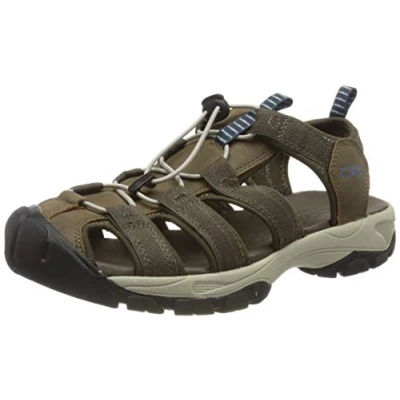 Image of CMP Men&#039;s Sahiph Hiking Sandal Sport, Braun Wood P961, 5.5 UK