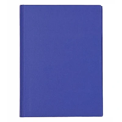 Image of Nu Notebooks A5 Casebound Manuscript Office Range Notebook Stationery Writing Pad 192 Pages,Blue