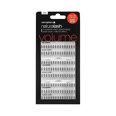 Image of SALON System Individual Lashes VALUE PACK Black Long
