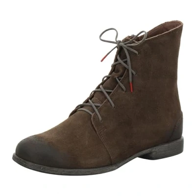 Image of Think! Women&#039;s AGRAT_3 000032 Slightly Warm Lined Sustainable Ankle Boots, 3040 Wolf, 8 UK