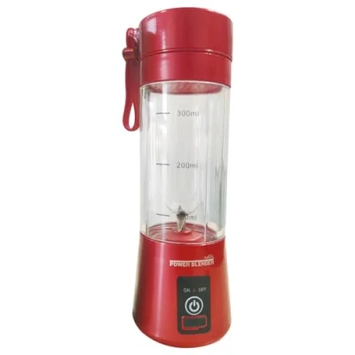 Image of Starlyf Power Blender Red Portable, Rechargeable, Powerful for Quick, Nutritious Drinks, Anywhere