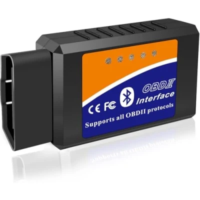 Image of OBD2 Bluetooth Scanner Code Reader Reset for Android Windows, Auto Car Diagnostic Scan Tool OBDII Adapter Check Engine Light Torque, OBD Fusion, App
