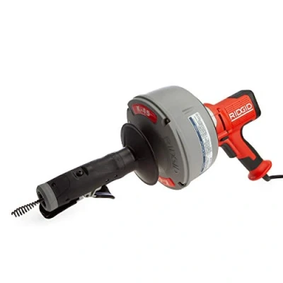 Image of RIDGID 63698 DRAIN CLEANER, K 45AF5 220 240 (with UK plug) Machine with AUTOFEED
