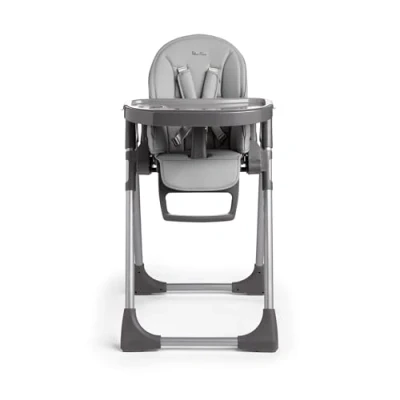 Image of Silver Cross Buffet Highchair Baby Chair Portable High Newborns to 3 years Cool Grey