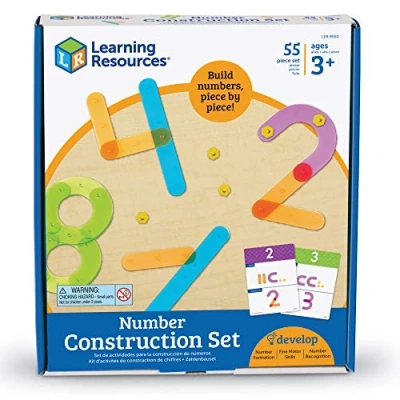 Image of Learning Resources Number Construction, 55 Pieces