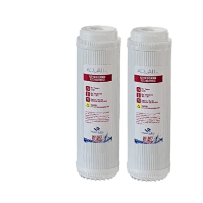 Image of 2X Aquati granular Activated Carbon Cartridge GAC 10 Standard Water Filter for Reverse Osmosis, HMA and Drinking Purification Systems.