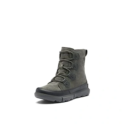 Image of Sorel Explorer Boot Waterproof Men&#039;s Winter Boots, Black (Black x Jet), 8 UK