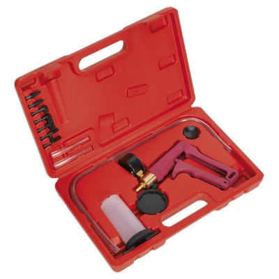 Image of Sealey Vacuum Tester &amp; Brake Bleeding Kit