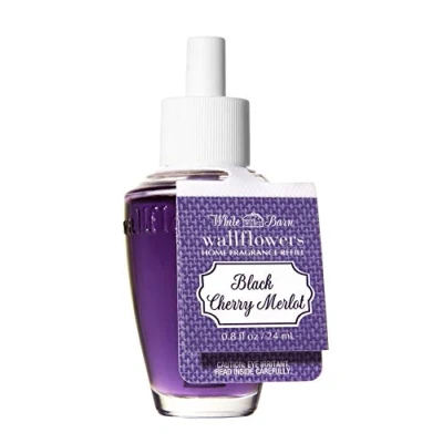 Image of White Barn Bath and Body Works Wallflowers Refill Black Cherry Merlot