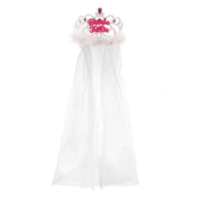 Image of Hen Night Bride To Be Tiara With Veil Party Accessory