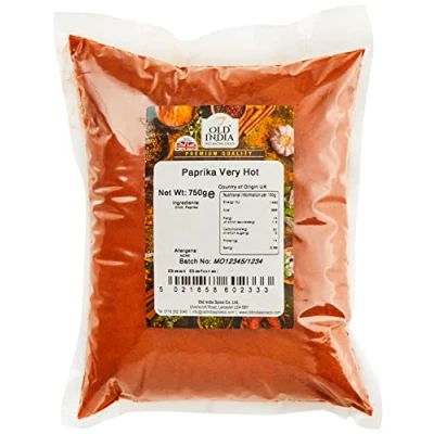 Image of Old India Paprika Very Hot 750g