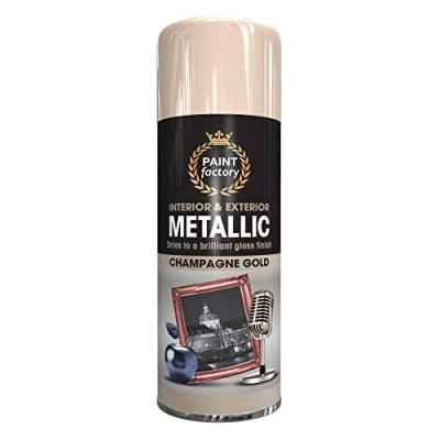 Image of Paint Factory Metallic Champagne Gold, 400 ml