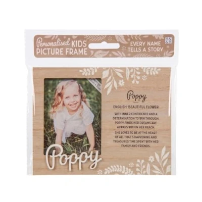 Image of Personalised picture frames (Poppy)