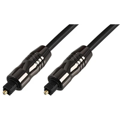 Image of Pro Signal PSG03974 TOSLink Optical Audio Lead with 5mm OD, 2m, Black