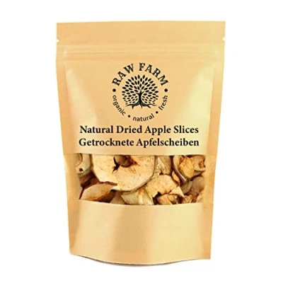 Image of 500 g Dried Apple Slices from Whole Fruit Seeds Removed Free additives, preservatives, sugar