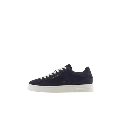 Image of Armani Exchange Trainers, Men&#039;s, Size: 9, Deep navy Suede