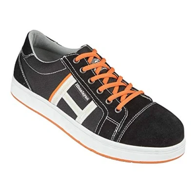 Image of Himalayan Unisex Adults Skater Style Safety Shoes, Black (Black), 4 UK (38 EU)