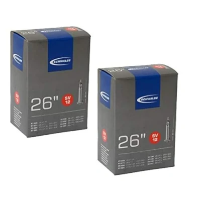 Image of Schwalbe SV12 Inner Tubes 26in, Presta Valve (2 Pack)