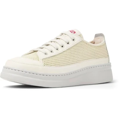Image of Camper Women&#039;s Runner Up K201625 Sneaker, White Natural 011, 4 UK