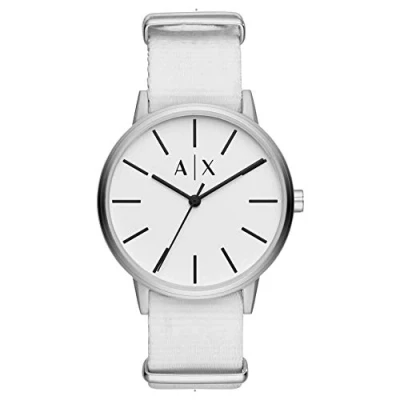 Image of Armani Exchange Men&#039;s Three Hand, Stainless Steel Watch, AX2713