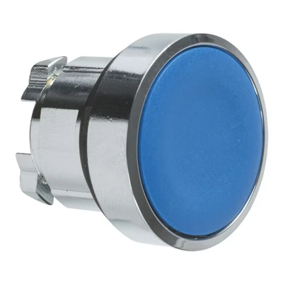 Image of Schneider ZB4BA6 Push Button Blue Colour