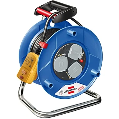 Image of Brennenstuhl Garant cable reel with RCD plug 30mA 25m H05VV F 3G1,5 *GB*