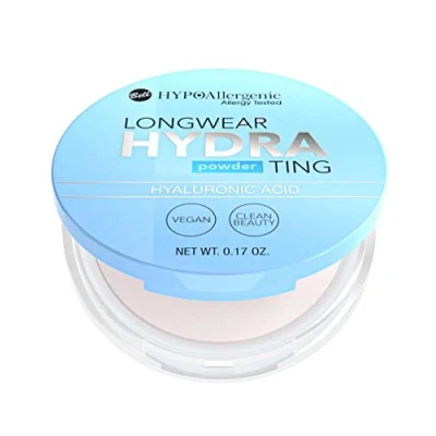 Image of Bell HypoAllergenic Longwear Hydrating Powder Prasowany Puder z Kwasem Hialuronowym dla Skóry Wrażliwej 5g