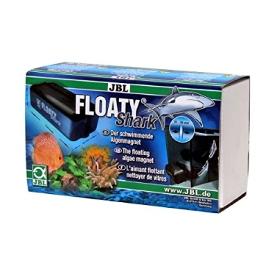 Image of JBL Floaty Shark, Floating glass cleaning magnet for thick aquarium panes