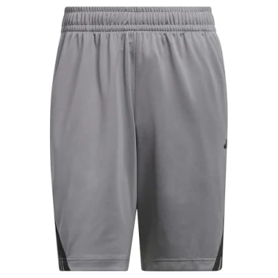 Image of adidas Performance Stripes Short Sports shorts, Men&#039;s, Size: XLx5&quot;, Grey/black