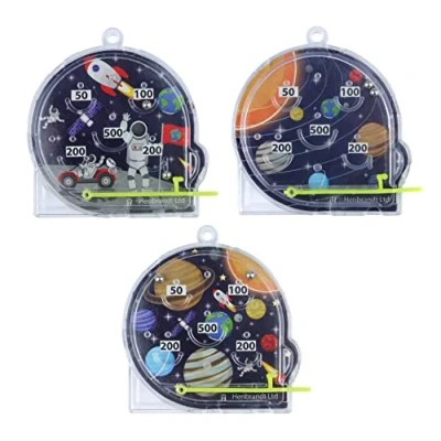 Image of Anila&#039;s Complete Space themed 10 Party Bags, Fillers &amp; Favours Assorted Mini pinball mazes. (Ideal for Children Aged 3 8)