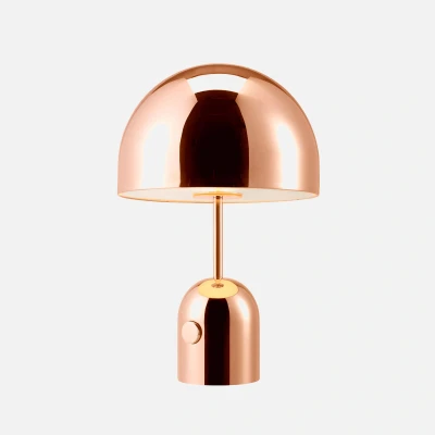 Image of Tom Dixon Bell Table Lamp LED Copper