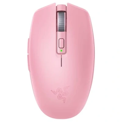 Image of Razer Orochi V2 Mobile Wireless Gaming Mouse with up to 950 Hours of Battery Life (Ultra Lightweight Design, HyperSpeed and Bluetooth, 2nd Gen Mechanical Switches) Quartz Pink