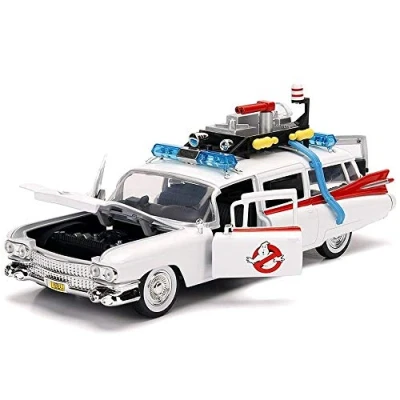 Image of Jada JA99731 Ghostbusters Hollywood Rides 1:24 ECTO 1, Multi Colored, One Size