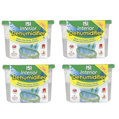 Image of Interior Dehumidifier Moisture Trap Crystals Damp Control Air Freshener 235g
