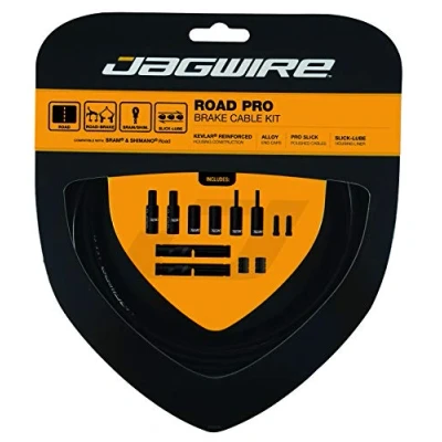 Image of Jagwire PCK200 Pro Road Brake Cable Kit, Black, Shimano/SRAM