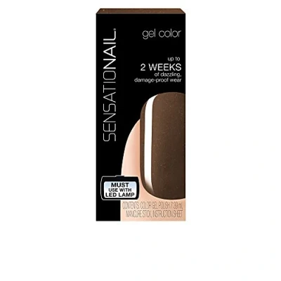 Image of SENSATIONAIL Gel Nail Polish With Manicure Stick, 7.39 ml, Cappuccino Delight