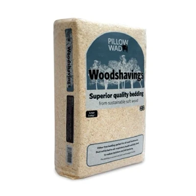 Image of Pillow Wad Woodshavings, Large, 10.8 Kg (pack of 3 x 3.6kg)