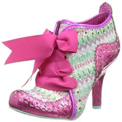 Image of Irregular Choice Abigail&#039;s 3rd Party women&#039;s Low Ankle Boots in Pink