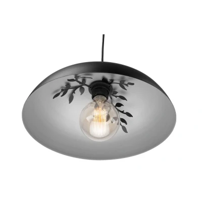 Image of Dome Pendant Ceiling Lights Silver, 1x E27