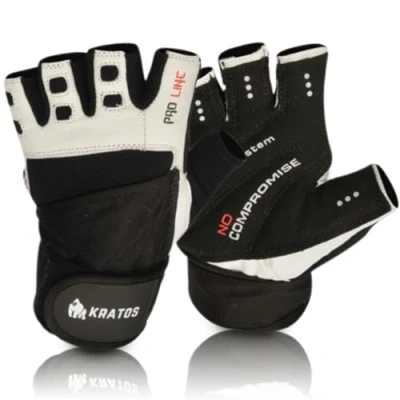 Image of Kratos Gym Gloves for Men &amp; Women Anti slip Weight Lifting Strength Training Fitness Workout Crossfit Exercise cycling Bodybuilding weightlifting Powerlifting Pull Ups Extra Grip