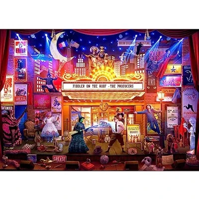 Image of Broadway&#039;s Best 1000 Piece Jigsaw Puzzle By Rachid Lotf Toynk Exclusive