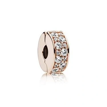 Image of Pandora Shining Elegance Rose Gold Clip