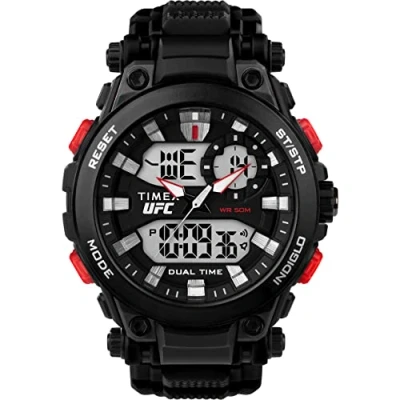 Image of Timex Men&#039;s Analogue Digital Quartz Watch with Plastic Strap TW5M52800