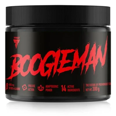 Image of Trec Nutrition Boogieman Threaded IFBB Blessing Pre Workout Booster, Training Bubblegum Flavour