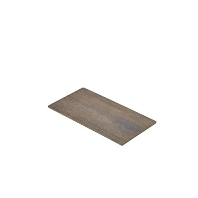 Image of Genware NEV MEL13 WD Wood Effect Melamine Platter, GN 1/3