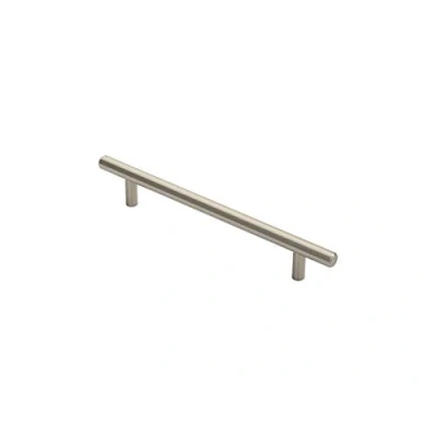 Image of Carlisle Brass FTD445CSN FTD 12MM Steel T BAR Handle 160MM C/C, Satin Nickel, 160 mm