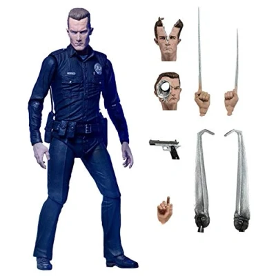 Image of Terminator 2 51909 7&quot; Ultimate T 1000 Figure, Multicolor