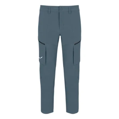 Image of Salewa Mens Puez DST M Cargo Pants, Java Blue, XXL EU