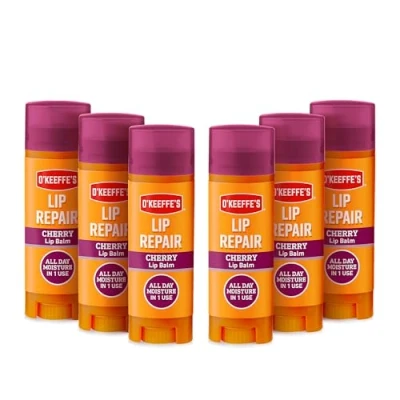 Image of O&#039;Keeffe&#039;s Lip Repair Cherry Balm 4.2g (6 Pack)