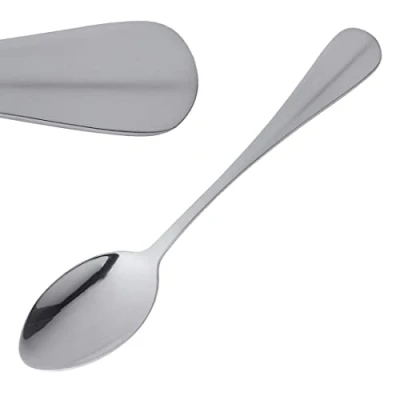 Image of Olympia Baguette Dessert Spoon 181mm 18/0 Stainless Steel Serving Cutlery 12pc